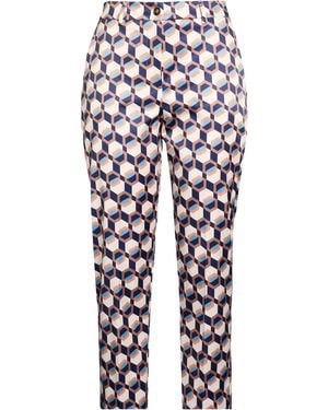 Bruno Manetti Pants Viscose, Polyester - Blue
