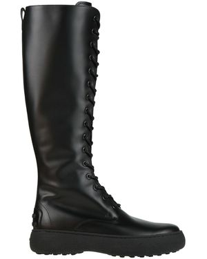 Tod's Boot Leather - Black
