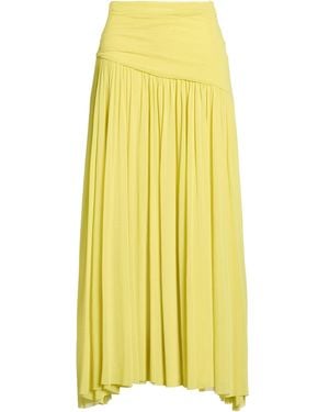 Philosophy Di Lorenzo Serafini Maxi Skirt Polyamide - Yellow