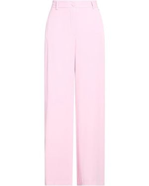 Rebel Queen Pants Polyester, Elastane - Pink