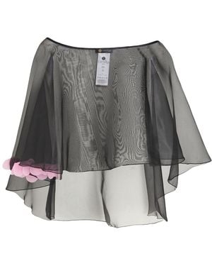 CAMILLA Cape Polyester - Grey