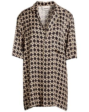 Nanushka Shirt Cupro, Ecovero Viscose - Natural