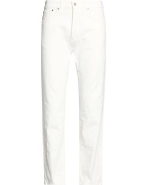 Grifoni Pantalon En Jean - Blanc