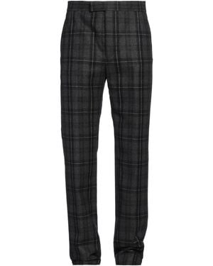 Thom Browne Steel Trousers Wool, Cashmere - Black