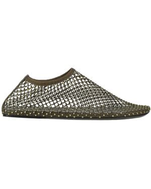 Christopher Esber Ballet Flats - Green