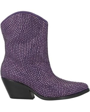 Tosca Blu Ankle Boots - Purple