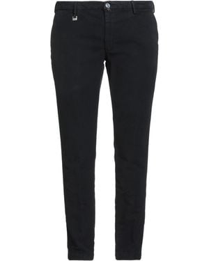 Barbati Midnight Trousers Cotton, Elastane - Blue
