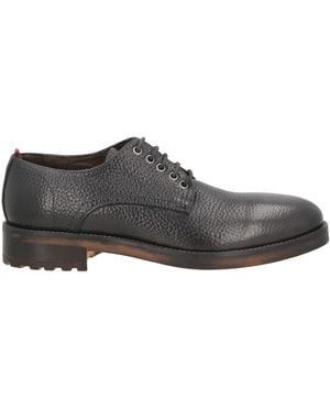 JP/DAVID Lace-Up Shoes Leather - Gray