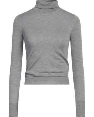 Cruciani Turtleneck Cashmere, Silk - Grey