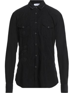 Aglini Shirt Cotton - Black