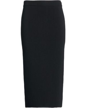 Max Mara Midi Skirt Viscose, Polyamide - Black