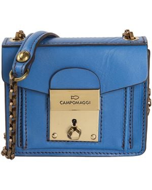 Campomaggi Cross-body Bag - Blue