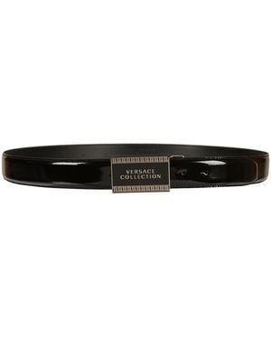 Versace Belt Leather - Black