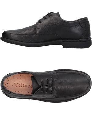 Melluso Lace-Up Shoes Soft Leather - Black