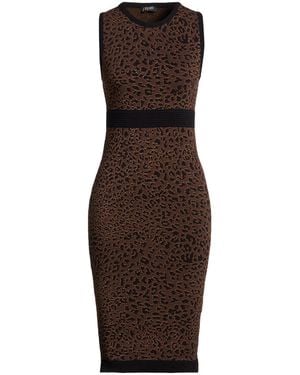 Liu Jo Midi Dress - Brown