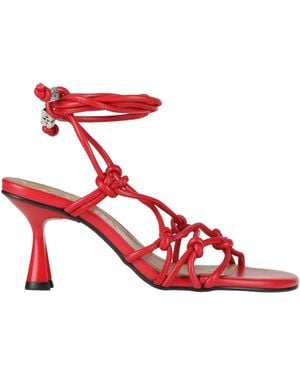 Ganni Sandals - Red