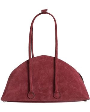FEDERICO CINA Handbag Leather - Red
