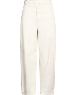 Lemaire Pants Cotton - White