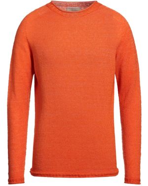 120% Lino Pullover - Orange