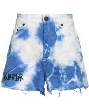 DISCLAIMER Denim Shorts - Blue