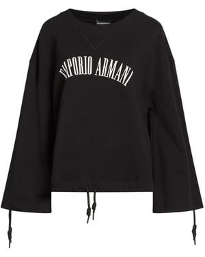Emporio Armani Sweatshirts - Black