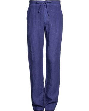 120% Lino Trouser - Blue