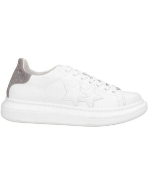 2Star Trainers Leather - White