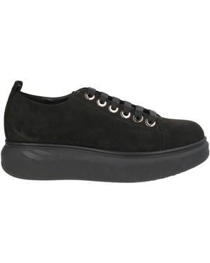 Cinzia Soft Trainers Leather - Black
