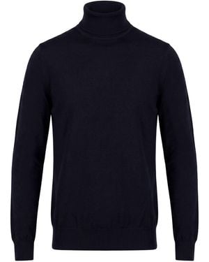 Alpha Studio Rollkragenpullover - Blau