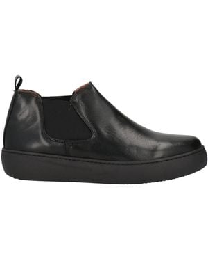 Calpierre Ankle Boots Leather - Black