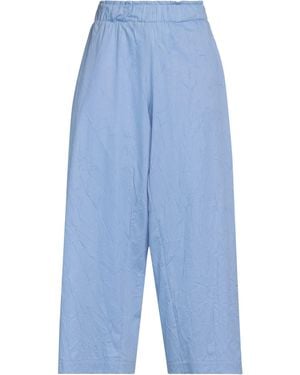 Collection Privée Trousers Polyester, Cotton - Blue