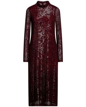 In the mood for love Midi-Kleid - Rot