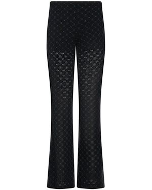 PHO® Firenze Pants Viscose, Cotton, Polyester, Metallic Fiber - Black
