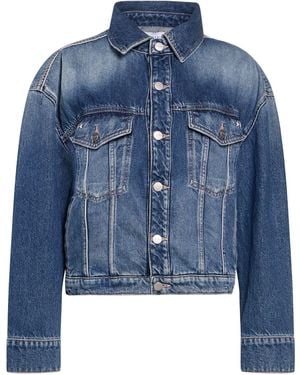 ICON DENIM Denim Outerwear Cotton - Blue