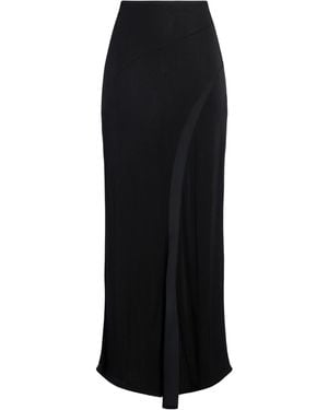 Calvin Klein Maxi Skirt Viscose - Black