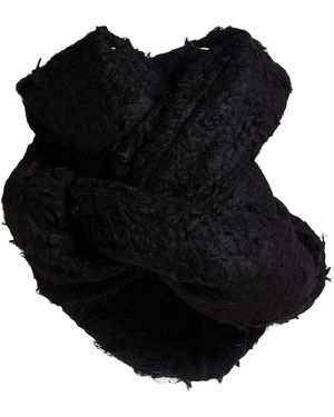 Rick Owens Puffer Alpaca Wool, Silk - Black
