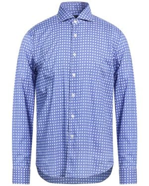 Fedeli Shirt Cotton, Elastane - Blue