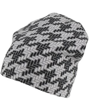 Inverni Hat Merino Wool, Cashmere, Polyester - Grey