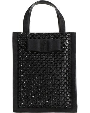 Ferragamo Viva Mini -- Handbag Leather - Black