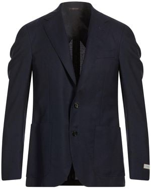 Canali Blazer Wool - Blue