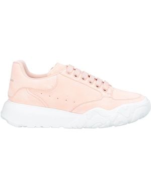 McQueen Light Trainers Leather - Pink