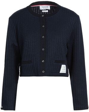 Thom Browne Strickjacke - Blau
