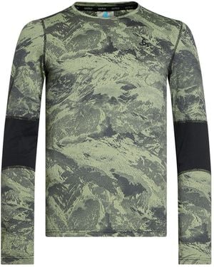 Odlo T-Shirt Recycled Polyester, Elastane - Green