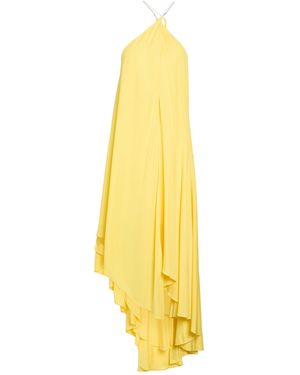 Alaïa Midi Dress Viscose, Polyamide - Yellow