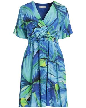 Yes-Zee Mini Dress - Blue