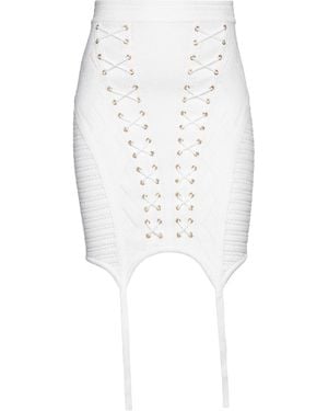 Balmain Minirock - Weiß