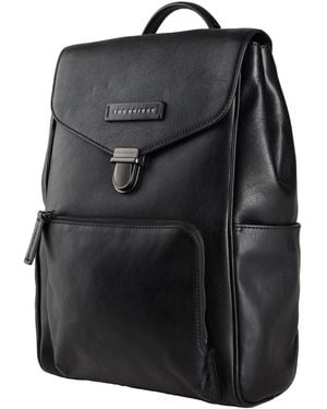 The Bridge Backpack Leather - Black