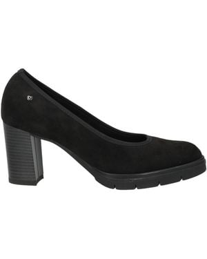 Cinzia Soft Pumps Textile Fibers - Black