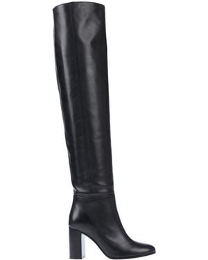 Maje Boot Soft Leather - Black