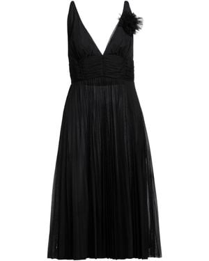 Anna Molinari Midi Dress - Black